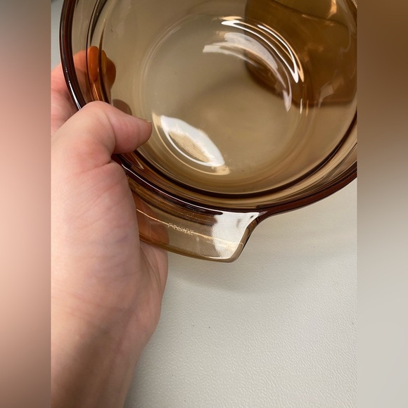 CorningWare Visions/Pyrex vintage amber double boiler P83C, V-20-B, V-15-B - Picture 9 of 15